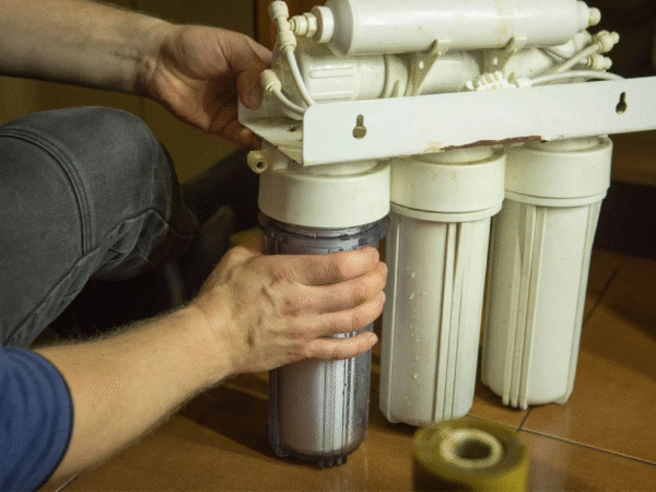 water treatment system installation